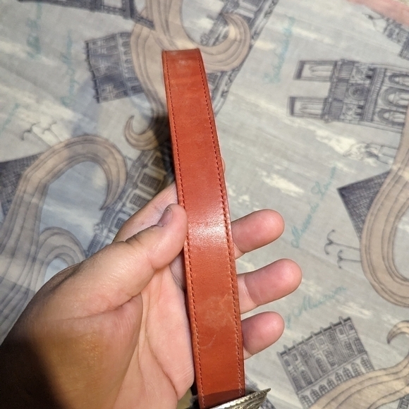 Another Line Inc belt rust colored-37 inches length - Picture 3 of 9